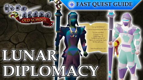 lunar diplomacy osrs|Lunar Diplomacy/Quick guide .